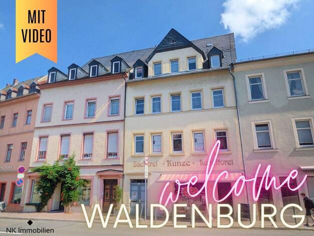 Wohnung zur Miete 272 € 3 Zimmer 68 m² EG Markt 7 Waldenburg 08396