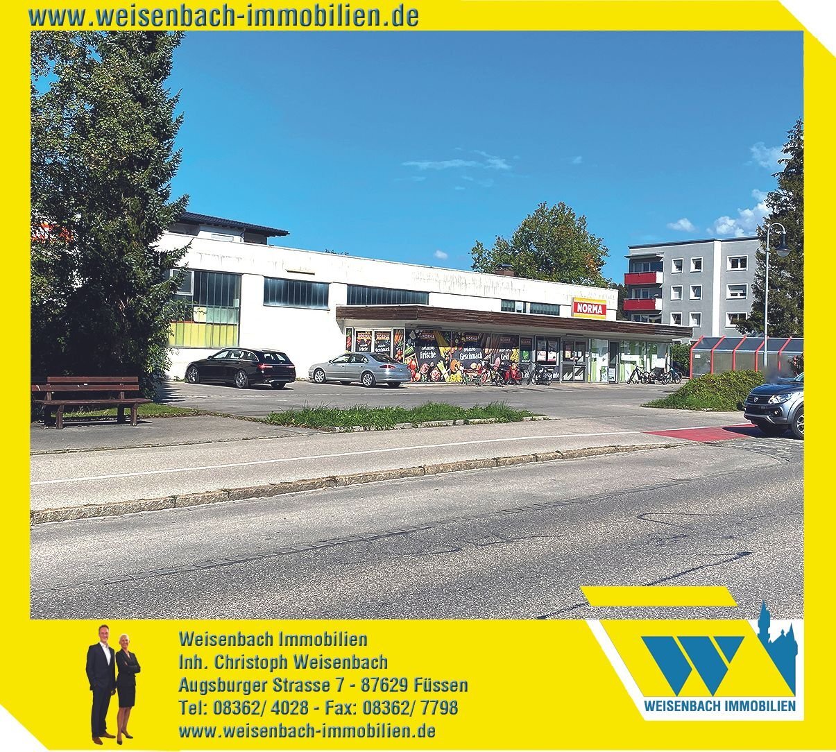 Laden zur Miete 4.850 € 2 Zimmer 430 m²<br/>Verkaufsfläche Füssen Füssen 87629