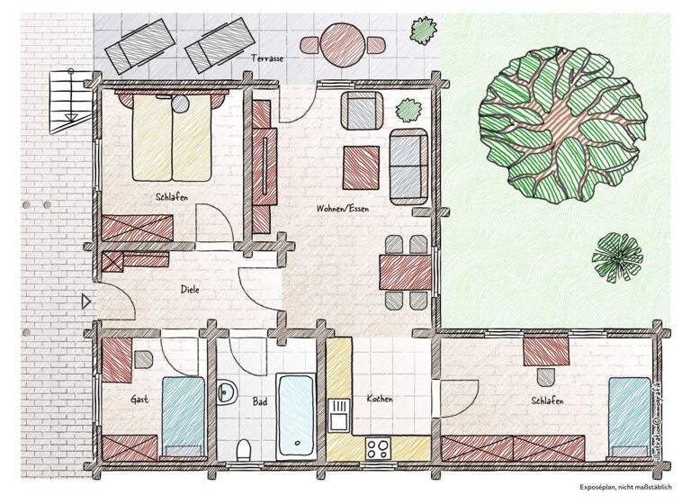 Einfamilienhaus zum Kauf 318.000 € 6 Zimmer 130 m² 456 m² Grundstück Bodenrod Butzbach / Bodenrod 35510