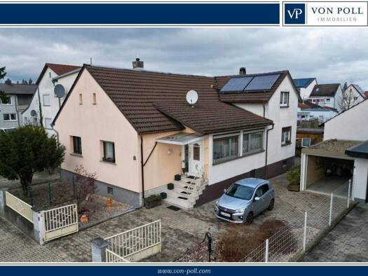 Doppelhaushälfte zum Kauf 349.000 € 3 Zimmer 84 m² 609 m² Grundstück Kirrlach Waghäusel 68753