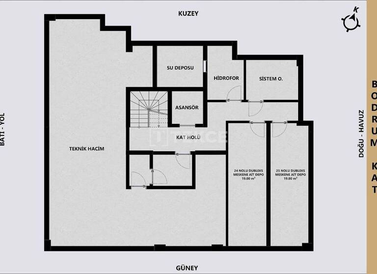Studio zum Kauf 97.000 € 3 Zimmer 65 m² EG Antalya 07030