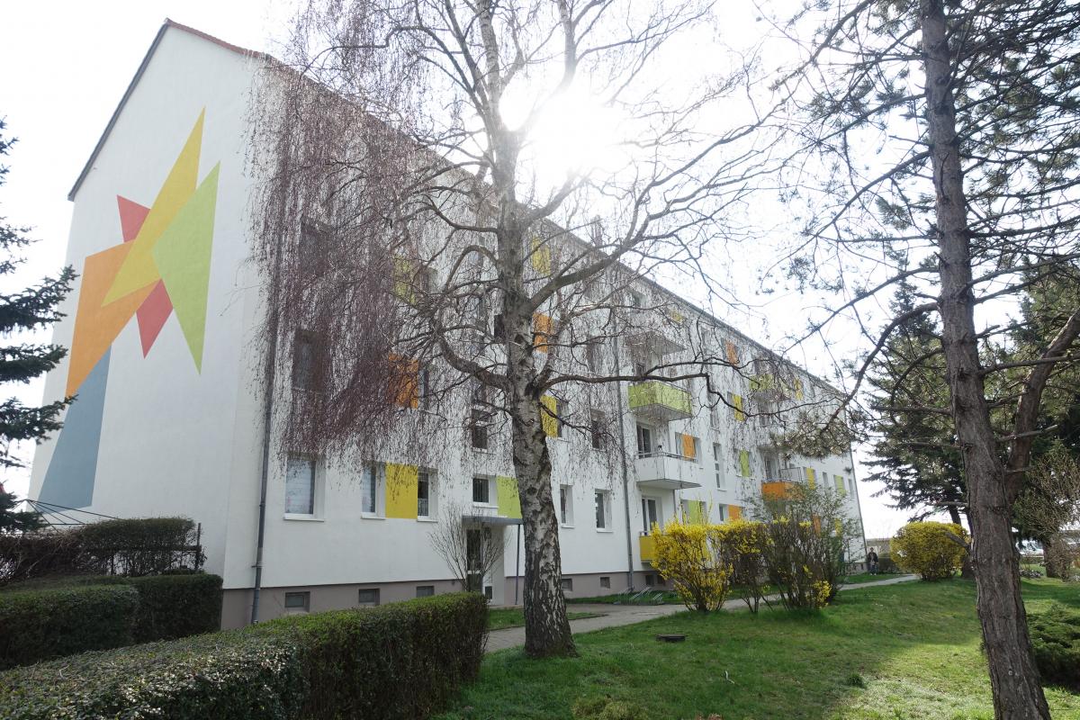 Wohnung zur Miete 352 € 3 Zimmer 58,6 m²<br/>Wohnfläche 1.<br/>Geschoss 01.03.2025<br/>Verfügbarkeit Leihaer Straße 80B Roßbach Braunsbedra OT Roßbach 06242