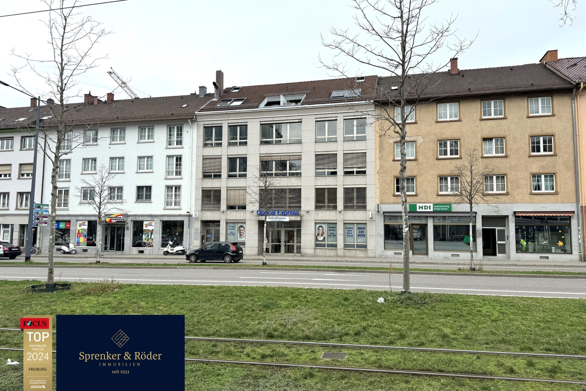 Wohn- und Geschäftshaus zum Kauf als Kapitalanlage geeignet 4.300.000 € 1.115 m²<br/>Fläche 594 m²<br/>Grundstück Neuburg Freiburg im Breisgau 79098