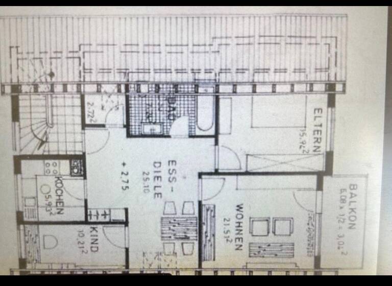 Wohnung zur Miete 1.400 € 3 Zimmer 91 m² 1. Geschoss frei ab 01.06.2026 Königschaffhausen Endingen 79346