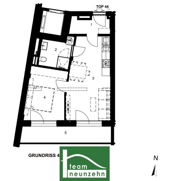 Wohnung zur Miete 482 € 2 Zimmer 40,1 m²<br/>Wohnfläche 4.<br/>Geschoss 01.02.2025<br/>Verfügbarkeit Niesenbergergasse 14-16 Gries Graz 8020