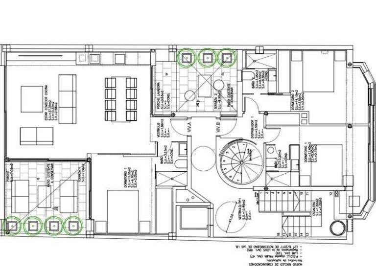 Penthouse zum Kauf 3.250.000 € 4 Zimmer 360 m² 2. Geschoss Palma, Portixol 07006
