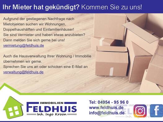 Sonstiges zur Miete Neermoor Moormerland 26802