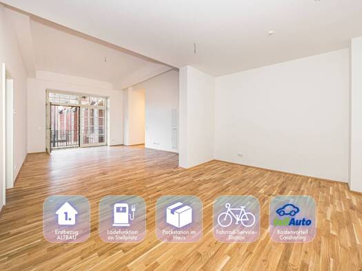Wohnung zur Miete - Erstbezug 1.281 € 3 Zimmer 116,4 m² 1. Geschoss frei ab sofort Straße der Nationen 80 Zentrum Chemnitz 09111