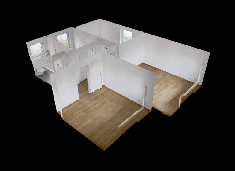 Studio zur Miete 730 € 3 Zimmer 57,4 m² 2. Geschoss frei ab 01.03.2026 Blumenstrasse 5 Heppenheim 64646