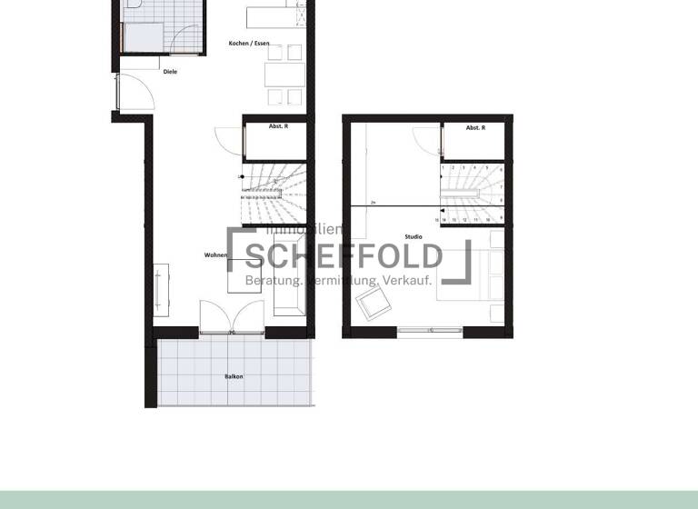 Wohnung zum Kauf - Erstbezug provisionsfrei 393.900 € 2,5 Zimmer 79,4 m² 3. Geschoss Edith-Stein-Straße 18 Laupheim 88471
