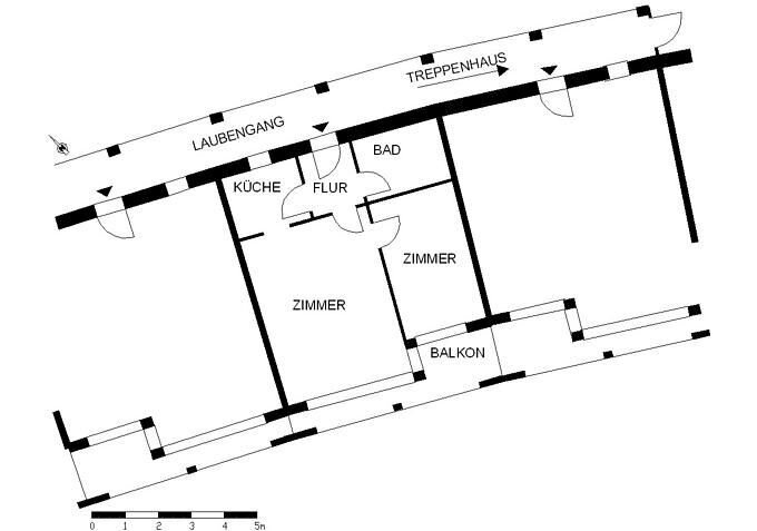 Wohnung zur Miete nur mit Wohnberechtigungsschein 307 € 2 Zimmer 59,4 m²<br/>Wohnfläche 3.<br/>Geschoss 26.02.2025<br/>Verfügbarkeit Ernst-Waldau-Straße 90 Ohlenhof Bremen 28239