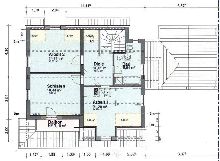 Einfamilienhaus zum Kauf 849.000 € 5 Zimmer 170 m² 850 m² Grundstück Grünthal Wenzenbach / Grünthal 93173