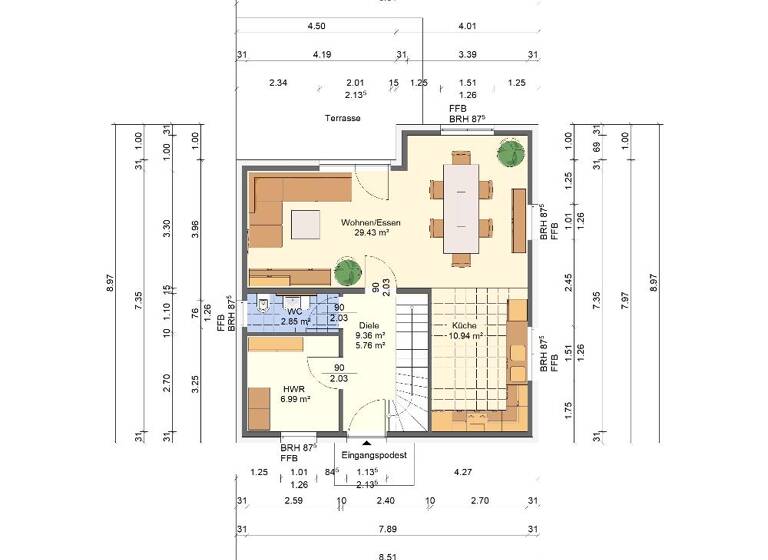 Einfamilienhaus zum Kauf 335.950 € 4 Zimmer 120 m² 780 m² Grundstück Zietenhorst Fehrbellin 16818