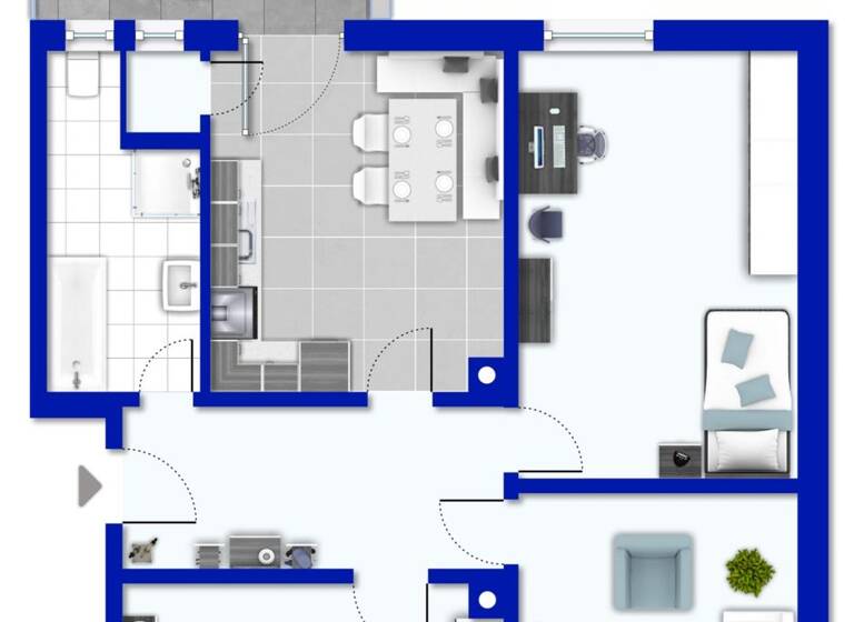 Wohnung zur Miete 870 € 3 Zimmer 86 m² 1. Geschoss frei ab 01.07.2026 Saarn Mülheim 45481