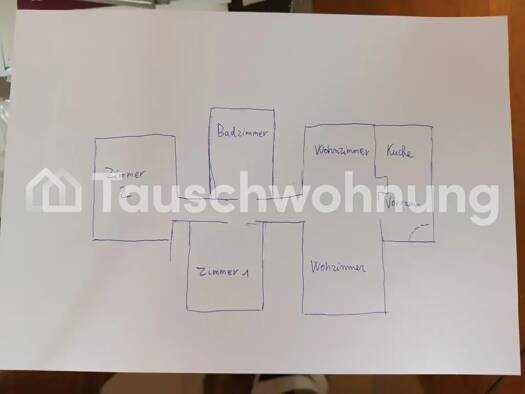 Wohnung zur Miete Tauschwohnung 1.150 € 3 Zimmer 95 m² 3. Geschoss Zehlendorf Berlin 14163