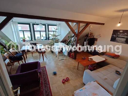 Wohnung zur Miete Tauschwohnung 700 € 3 Zimmer 89 m² 5. Geschoss Plagwitz Südwest 04229