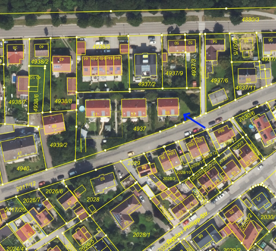 Terrassenwohnung zum Kauf provisionsfrei 255.000 € 2 Zimmer 63 m²<br/>Wohnfläche EG<br/>Geschoss ab sofort<br/>Verfügbarkeit Rohrenfelder Straße 55 Neuburg Neuburg an der Donau 86633