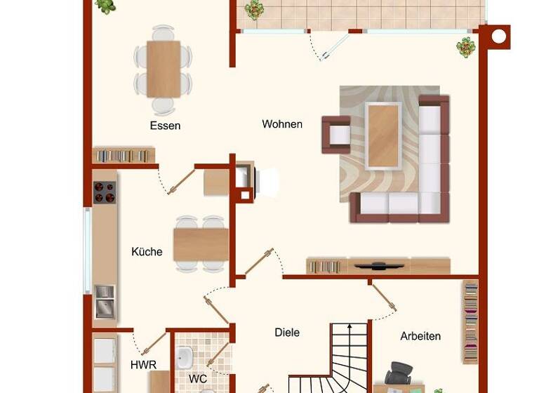 Einfamilienhaus zum Kauf 329.000 € 5 Zimmer 137 m² 517 m² Grundstück Ardey Fröndenberg 58730