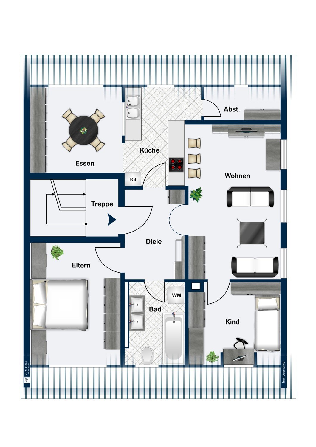 Wohnung zum Kauf 264.000 € 3 Zimmer 72 m²<br/>Wohnfläche Ehningen 71139