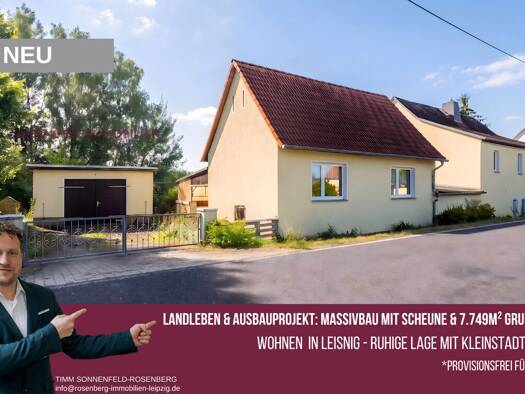 Einfamilienhaus zum Kauf provisionsfrei 99.900 € 5 Zimmer 120,3 m² 7.749 m² Grundstück frei ab sofort Wiesenthal 2 Wiesenthal Leisnig 04703