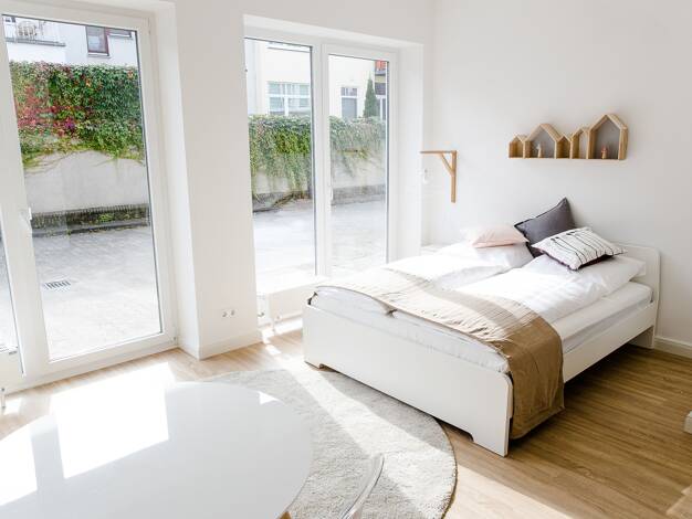 Studio zur Miete Wohnen auf Zeit 1.400 € 1 Zimmer 33 m² frei ab sofort Buntentor Bremen 28201