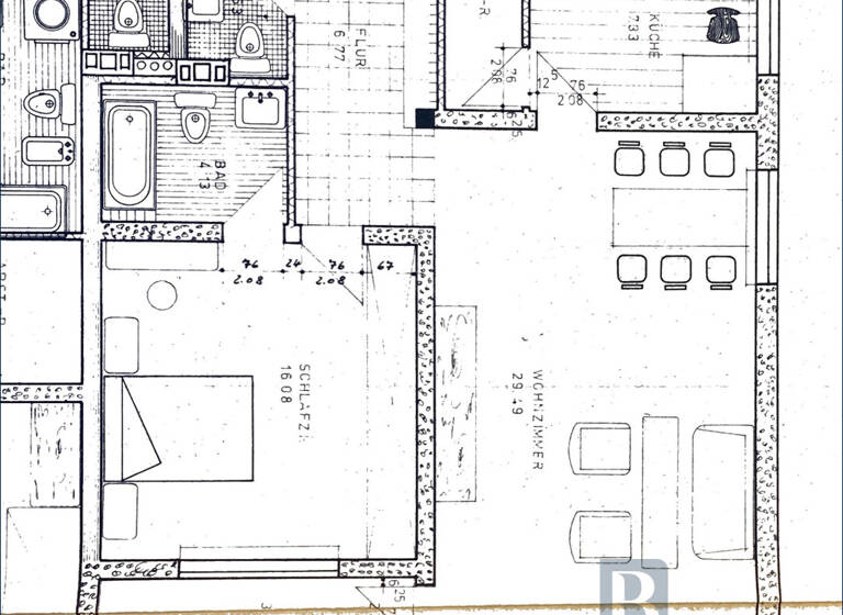 Wohnung zur Miete 650 € 2 Zimmer 72 m² 4. Geschoss Heideweg 9 Langen Geestland 27607