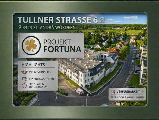 Wohnung zum Kauf provisionsfrei 345.000 € 3 Zimmer 67,3 m² Tullner Straße 6 St. Andrä-Wördern 3423