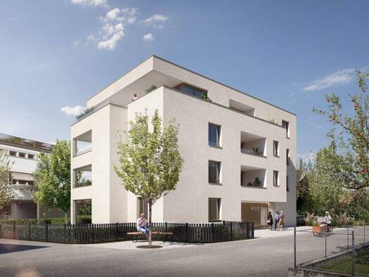 Terrassenwohnung zur Miete - Erstbezug 1.026 € 2 Zimmer 48 m² frei ab 01.02.2026 Raiffeisenstraße 3 Lustenau 6890