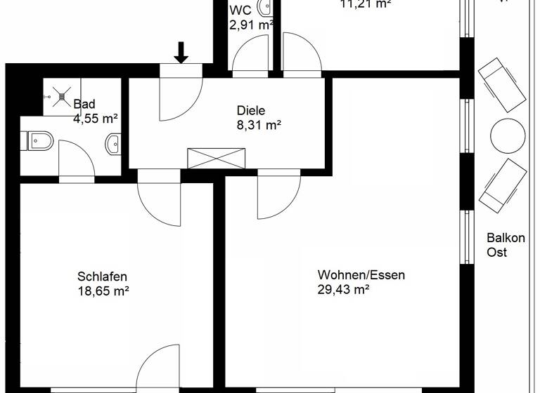 Wohnung zum Kauf 880.000 € 3 Zimmer 89 m² frei ab sofort Rottach Rottach-Egern 83700