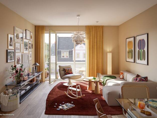 Wohnung zum Kauf - Neubau 389.000 € 1 Zimmer 46 m² 2. Geschoss Mörfelder Landstraße 18 Sachsenhausen Frankfurt am Main 60598