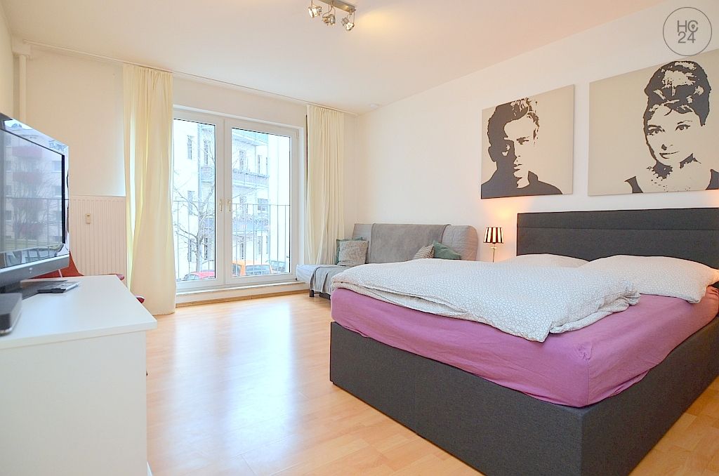 Wohnung zur Miete Wohnen auf Zeit 1.110 € 1 Zimmer 45 m²<br/>Wohnfläche ab sofort<br/>Verfügbarkeit St. Johannis Nürnberg 90419