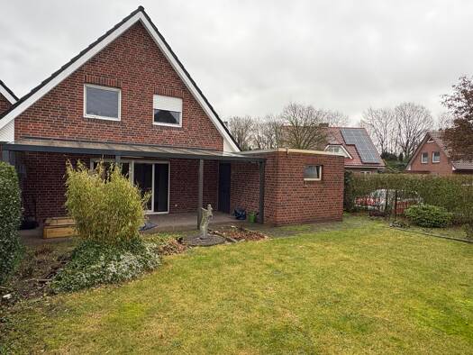 Doppelhaushälfte zur Miete 980 € 4 Zimmer 118 m² 380 m² Grundstück frei ab sofort Finkenbrink Meppen 49716