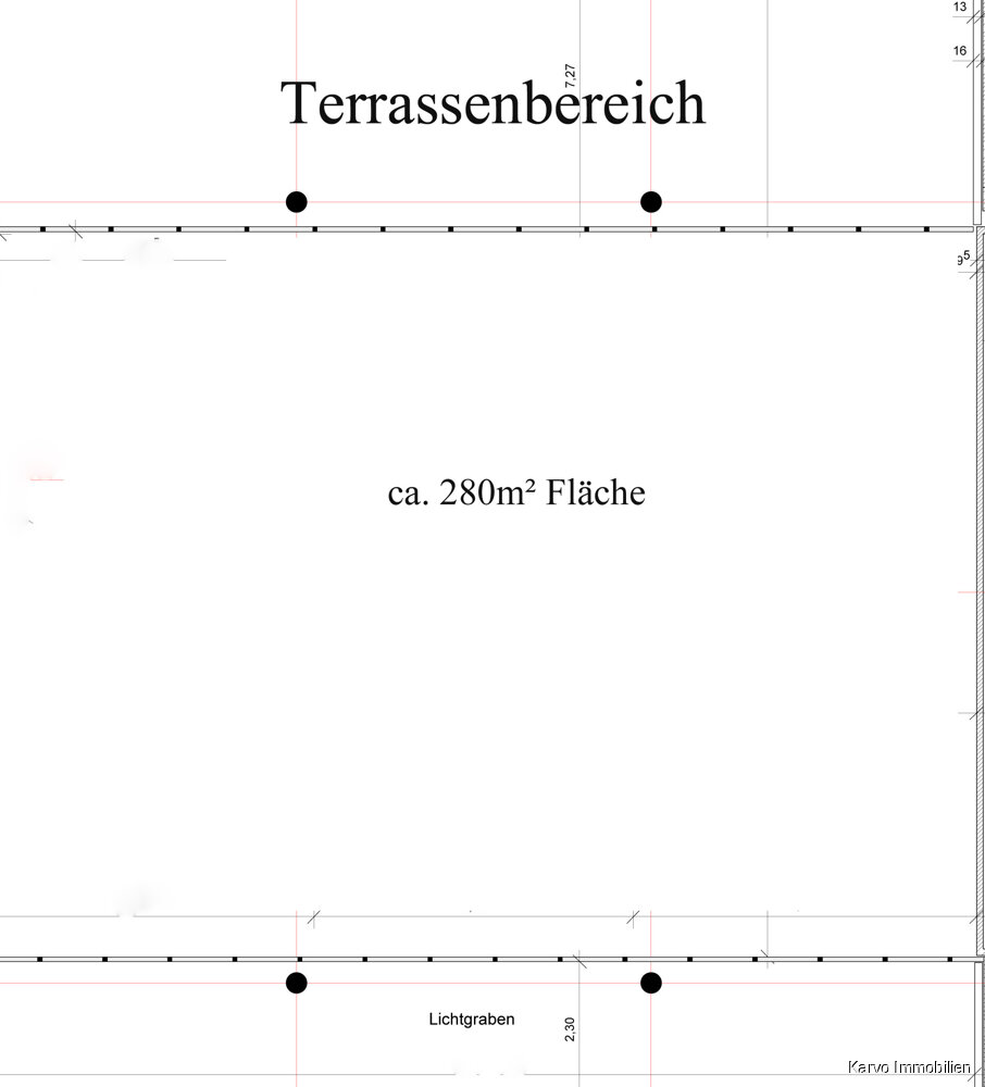 Bürofläche zur Miete 3.500 € 1 Zimmer 280 m²<br/>Bürofläche Oststadt Hannover 30175