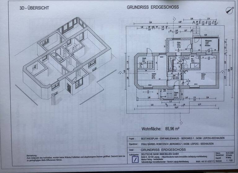 Einfamilienhaus zum Kauf 3 Zimmer 80 m² 679 m² Grundstück Seehausen Leipzig 04356