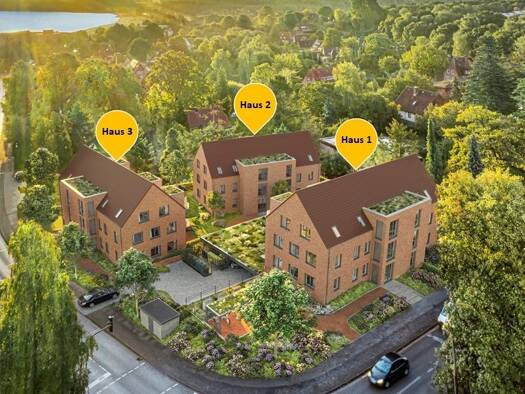 Wohnung zum Kauf - Neubau provisionsfrei 520.000 € 3 Zimmer 78,8 m² 2. Geschoss Domstag 27 Eckernförde 24340