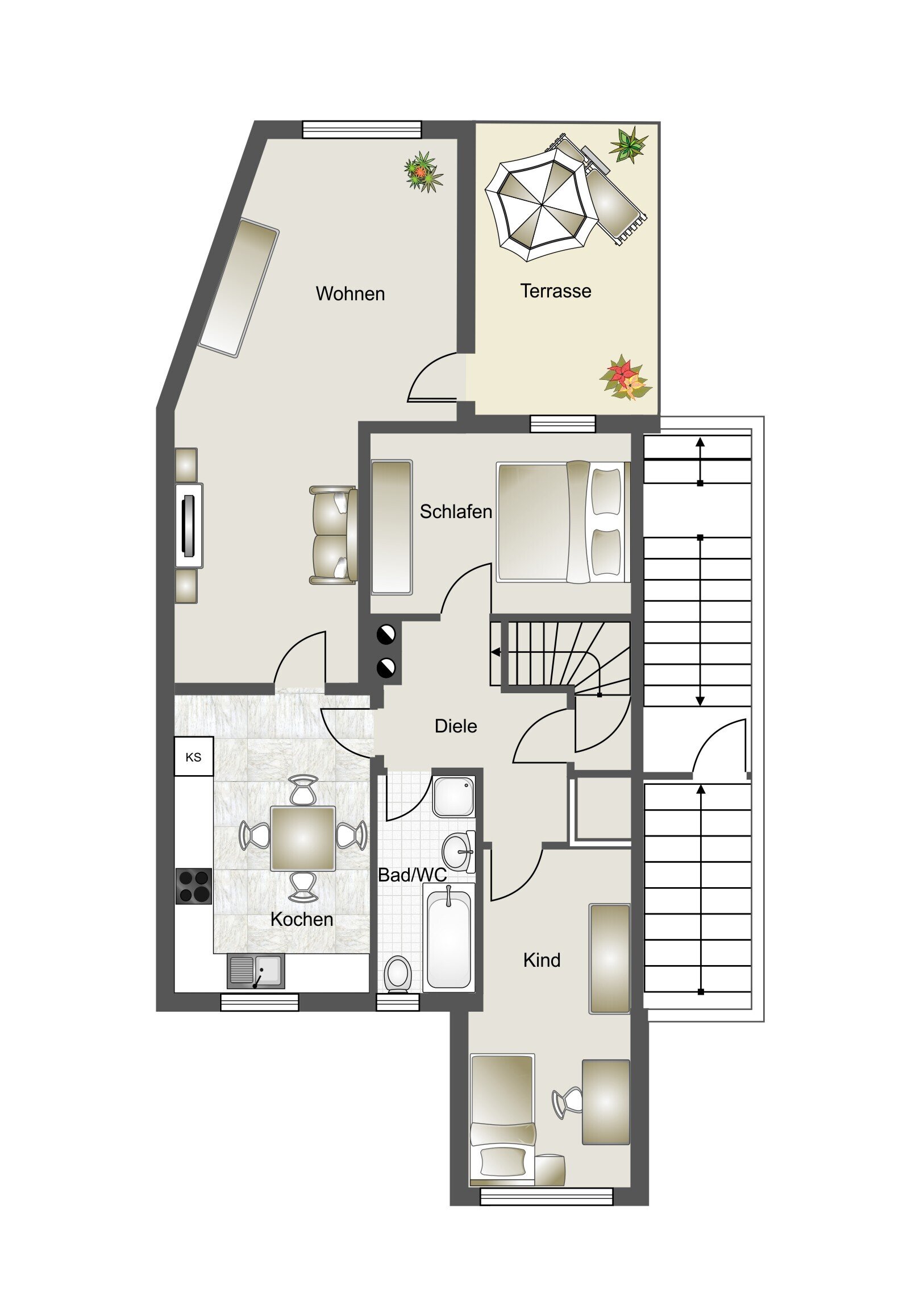 Mehrfamilienhaus zum Kauf 339.000 € 9 Zimmer 220,1 m²<br/>Wohnfläche 965 m²<br/>Grundstück Neustadt Neustadt (Hessen) 35279