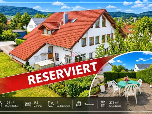 Doppelhaushälfte zum Kauf 379.000 € 5,5 Zimmer 124 m² 279 m² Grundstück Spaichingen 78549
