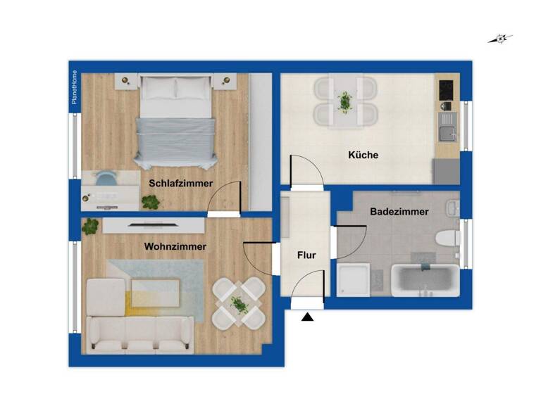 Wohnung zum Kauf 40.000 € 2 Zimmer 45 m² Narsdorf Geithain 04643