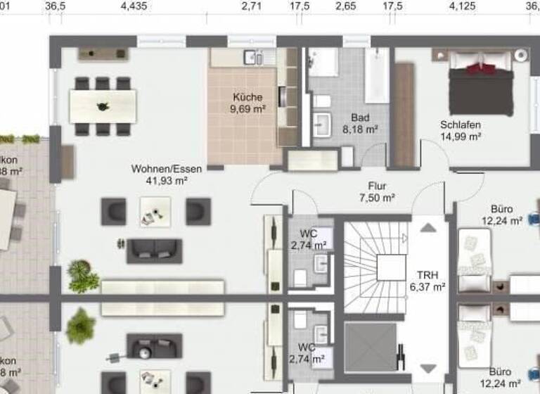 Wohnung zur Miete 1.200 € 3 Zimmer 102,8 m² frei ab 01.06.2026 Badenweiler 79410