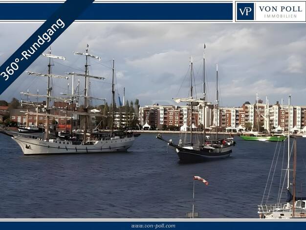 Wohnung zum Kauf 395.000 € 2 Zimmer 102,2 m² 6. Geschoss Innenhafen Wilhelmshaven 26382