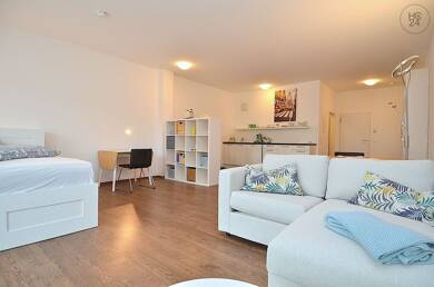 Wohnung zur Miete Wohnen auf Zeit 1.250 € 1 Zimmer 54 m² frei ab 01.07.2025 Nördliche Wagnerstr. Ulm 89077