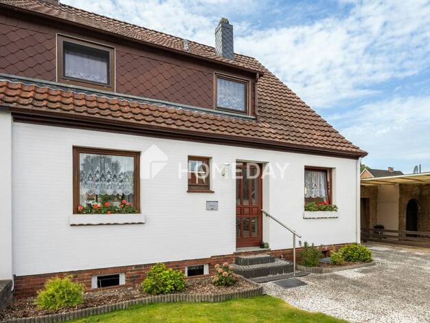 Doppelhaushälfte zum Kauf 279.000 € 6 Zimmer 130 m² 386 m² Grundstück Brendel/Adelheide Delmenhorst 27755