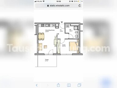 Wohnung zur Miete Tauschwohnung 890 € 2 Zimmer 54 m² Gallus Frankfurt am Main 60326