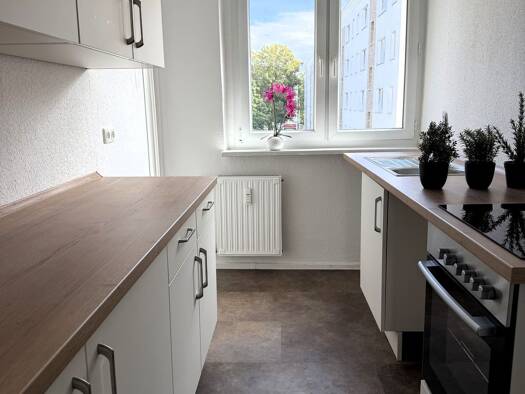 Wohnung zur Miete 450 € 3 Zimmer 58,7 m² 2. Geschoss Martin-Agricola-Straße 6 Stadtfeld Ost Magdeburg 39108