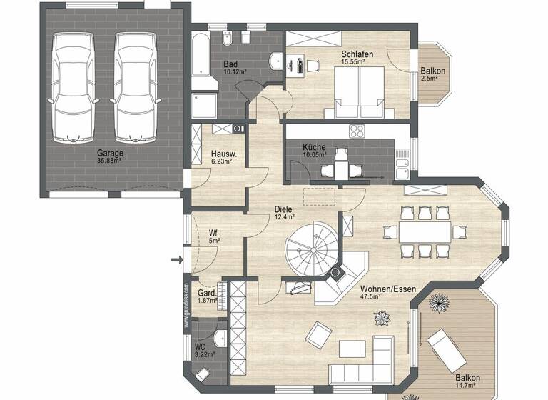 Einfamilienhaus zum Kauf 755.000 € 5,5 Zimmer 239 m² 624 m² Grundstück Horrenberg Dielheim 69234