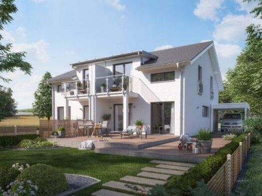 Doppelhaushälfte zum Kauf provisionsfrei 788.342 € 4 Zimmer 125 m² 1.098 m² Grundstück Erdmannshain Naunhof 04683