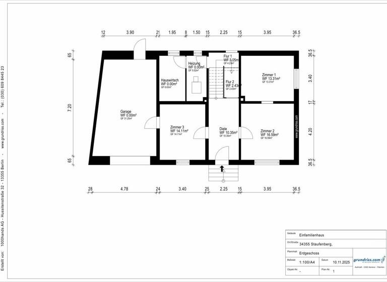 Einfamilienhaus zum Kauf 149.000 € 6 Zimmer 137 m² 819 m² Grundstück Landwehrhagen Staufenberg 34355