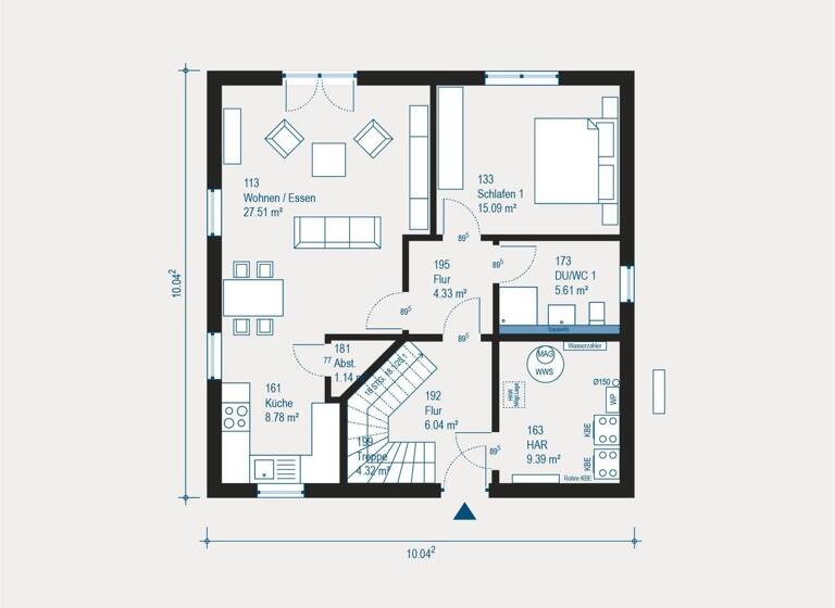 Mehrfamilienhaus zum Kauf provisionsfrei 822.200 € 4 Zimmer 159 m² 410 m² Grundstück Bahlingen am Kaiserstuhl 79353