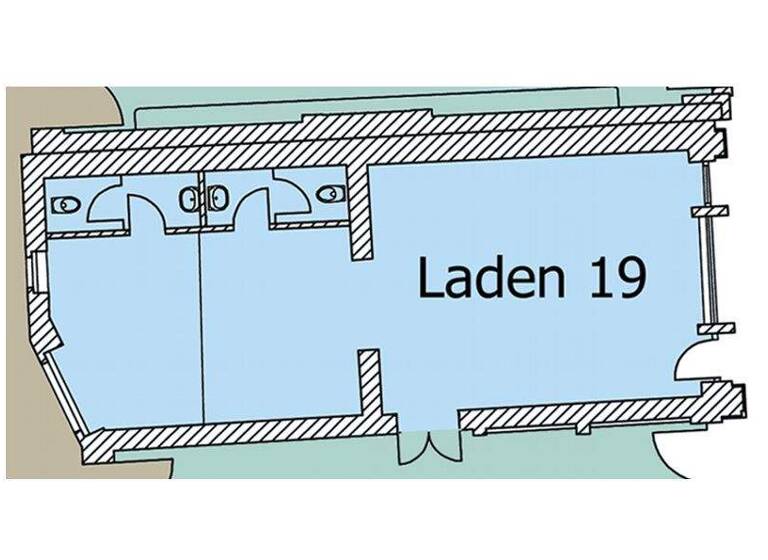Verkaufsfläche zur Miete provisionsfrei 73,4 m² Verkaufsfläche Niederdorla