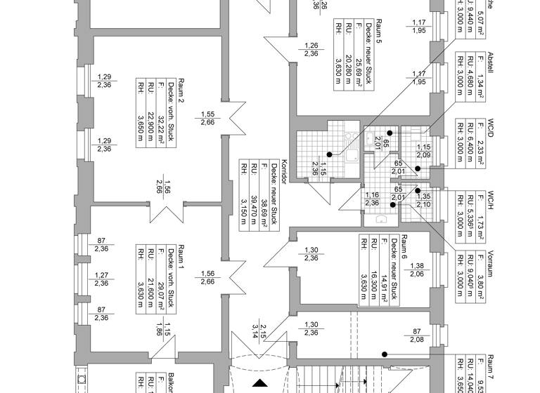 Bürofläche zur Miete provisionsfrei 1.900 € 7 Zimmer 215,6 m² Bürofläche Grimma 04668